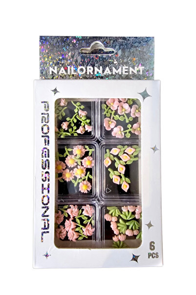 masterbest Nail art süsleme 6lı charm 15