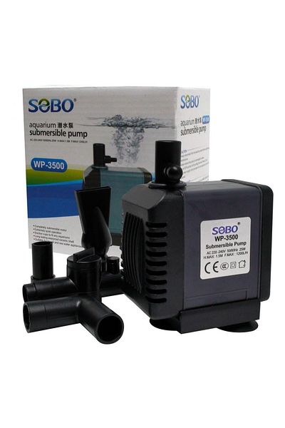 Sobo Aquarium Sump (Head) Motor Wp-3500 25W. 1200Lt/Hour