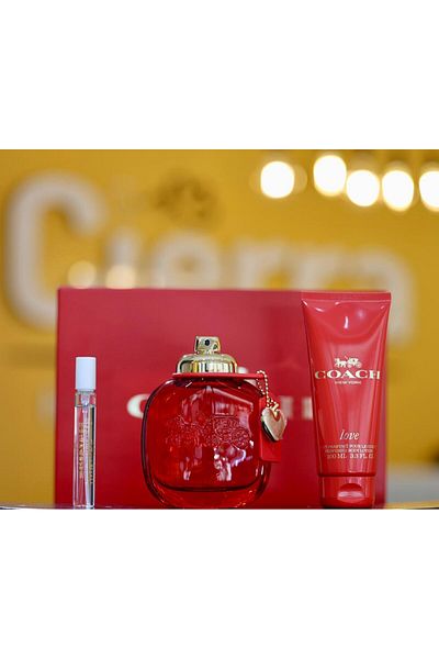 Coach Ladies Love Perfume Gift Set 3386460147255