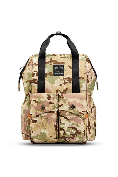 Little Story Elite Diaper Bag w / Stroller Hooks & Changing mat - Camouflage