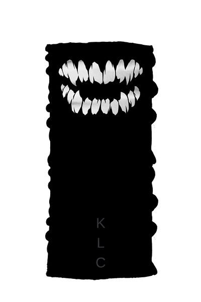 MODA Klctak Monster Toothed Neck Collar,Motorcu Neck Collar,Outdoor Neck Collar