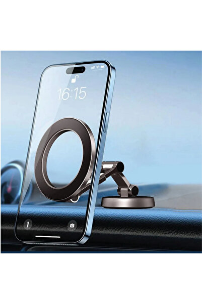 Green Lion Magsnap Car Phone Holder - Grey