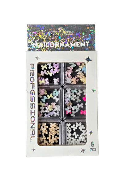 masterbest Nail art süsleme 6lı charm 05