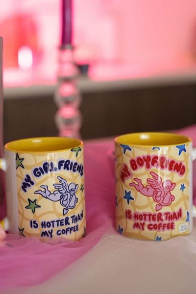 Hello Melody Design Mug Set "Boyfriend & Girlfriend" from the Mug Series - Digital Printing Mug with Original Design 9.5X8 cm