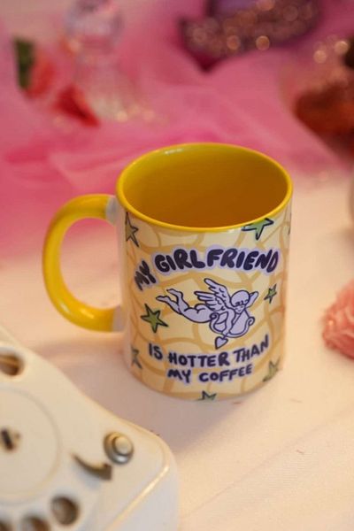 Hello Melody Design "My Girlfriend" Digital Printed Original Design Mug - 9.5X8 cm