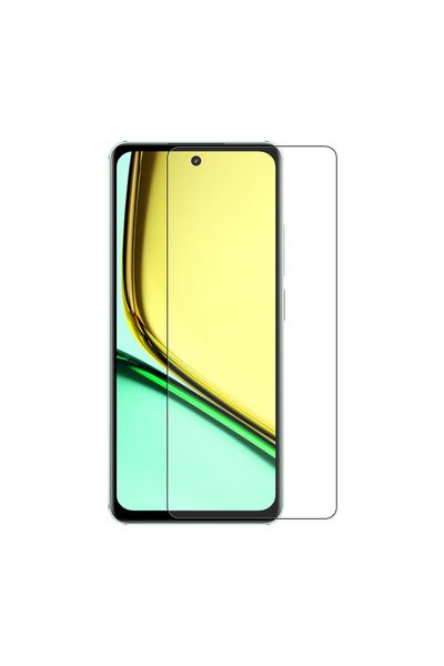 Genel Markalar Realme 12 Lite Kırılmaz Ekran Koruyucu Temperli Cam