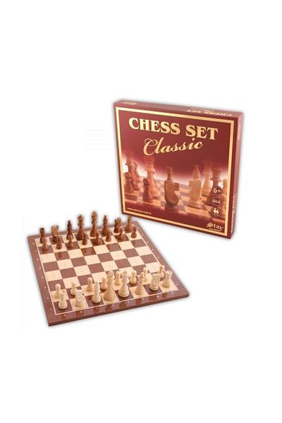 Star Chess Wooden Classic Chess Set 39X39 cm Large