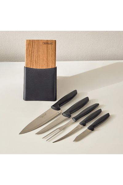 TRAMONTINA Plenus 6-Piece Knife Block Set