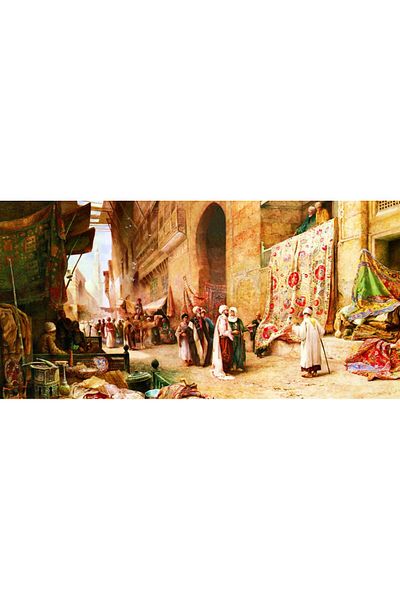 Anatolian Puzzle 1500 Pieces Carpet Market in Cairo 3751