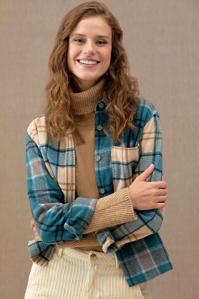 U.S. Polo Assn. Cămașă de damă mentă cu mânecă lungă 50271850-VR090