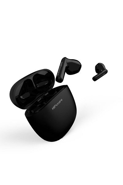 HiFuture Colorbuds2 Black Bluetooth 5.3 Ipx5 Waterproof with Mic Cabilus Tws In-Ear Earphone
