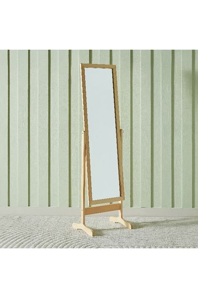 Home Box Sana Wooden Frame Floor Standing Mirror - 37x122 cm