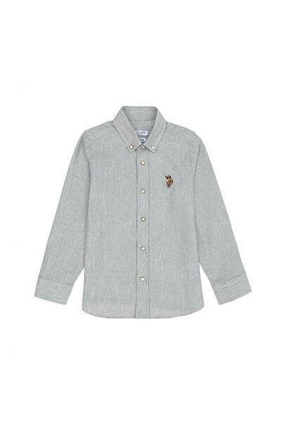 U.S. Polo Assn. قميص للأولاد بأكمام طويلة 50271301 -VR049