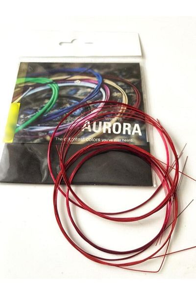 YANIKLAR MÜZİK Aurora-P Red 0.22 Divan مجموعة أسلاك التوصيل