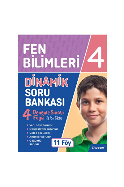 Tudem Yayınları 4 Sınıf Fen Bilimleri Dinamik Soru Bankası