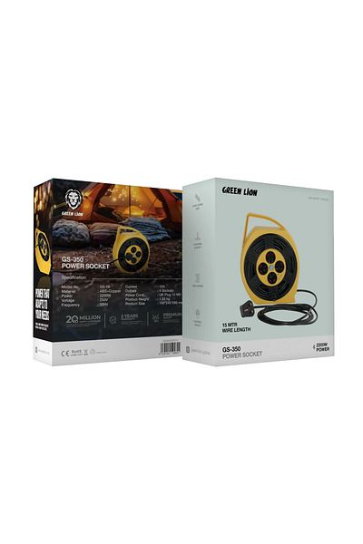 Green Lion Gs-350 Power Socket - Yellow