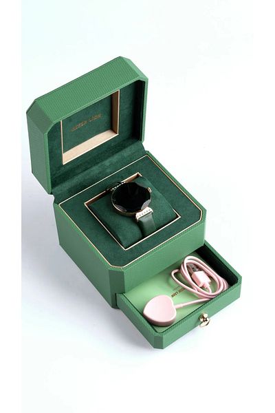 Green Lion Swarovski Smart Watch - Green