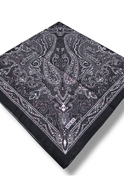 MİRAY وشاح ناعم للحجاب بنمط عرقي كبير مقاس 120 سم من ميراي