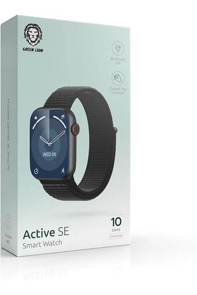 Green Lion Active Se Smart Watch - Black