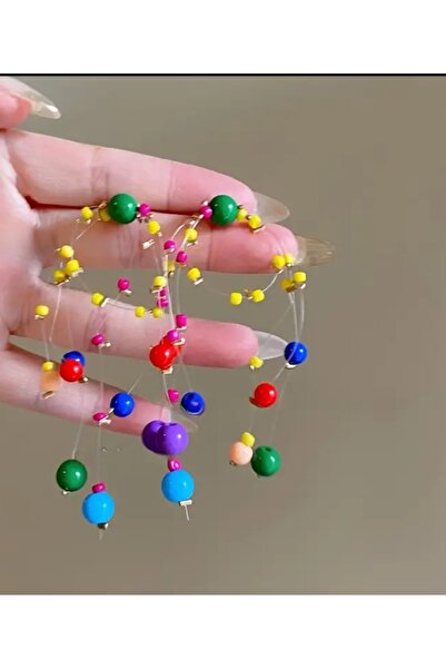 MCK RENKLİ KONTRAT  HAREKETLİ  KÜPE