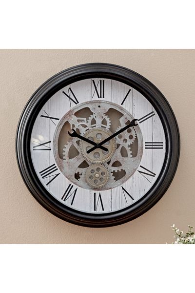 Home Box Saratoga Wall Clock - 45.5x6.5 cm