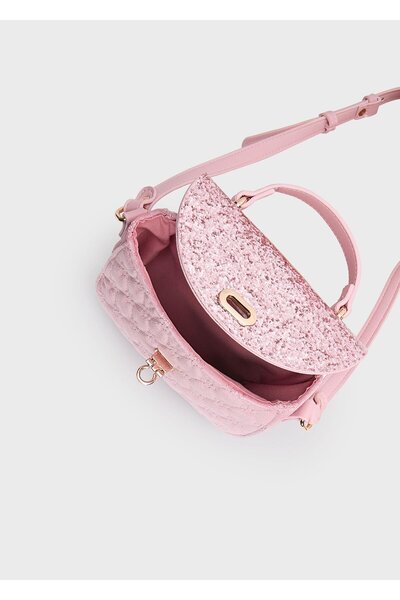 MAYORAL Kız Çocuk Kapitone Kol Çantası Çapraz Pembe  x L25K10843
