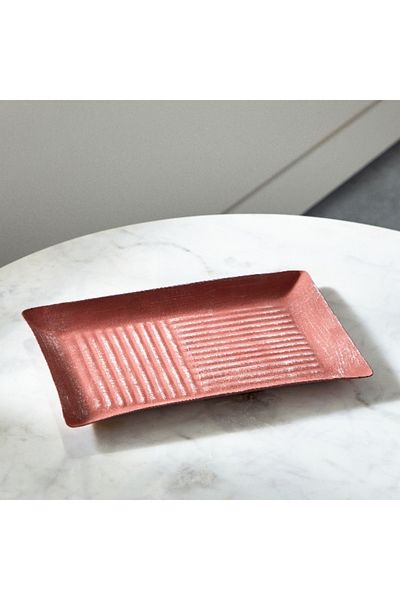Home Box Splendid Metal Decorative Tray 20x20x28 cm