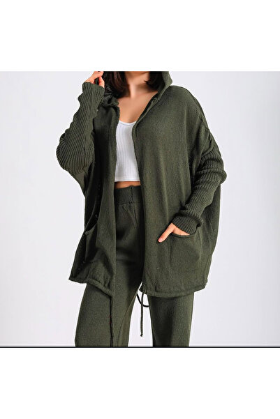 PHUTİ COLLECTION Embroidery Detailed Knitting Suit