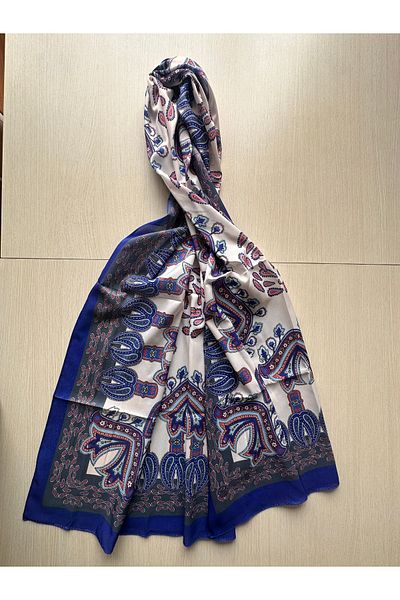 Modakaşmir Ethnic Patterned Soft Shawl - 190X75