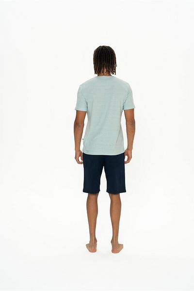 U.S. Polo Assn. Costum pentru bărbați, licențiat, USPA, (mentă), cu pantaloni scurți