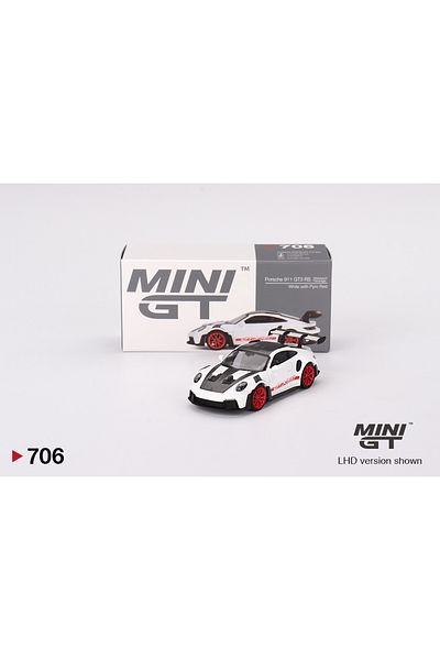 mini gt Porsche 911 (992) Gt3 Rs 1/64 Scale Mini Gt Diecast Metal Model Car Collectible Hobby Car