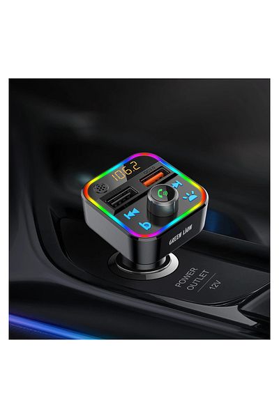 Green Lion Car Fm Transmitter Kit 30W - Black