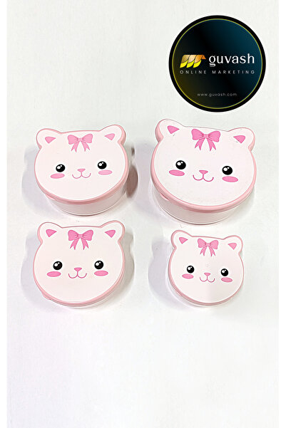 guvash 🐾 Kız Çocuklarının En sevdiği Kedi Desenli Saklama Kabı 😻 Okula Gide...