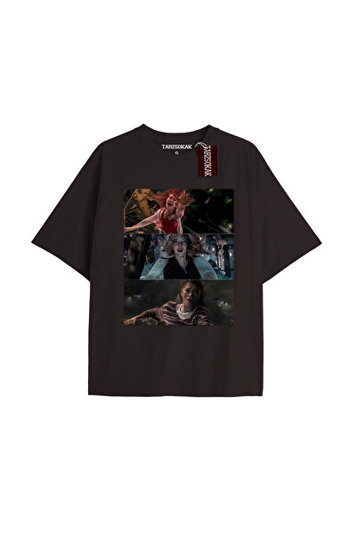 TIMESWASTINGIRL Tricou Spider-Man cu imprimeu de ziar Model No Way Home