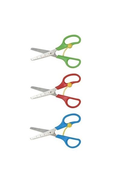 Jocco Scissors Spring Ruled Blunt Tip Stainless Steel