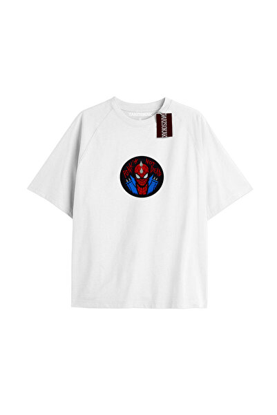 TIMESWASTINGIRL Tricou Spider-Man cu imprimeu de ziar Model No Way Home