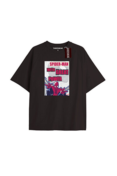 TIMESWASTINGIRL Spider-Man Gazete baskı Model No Way Home Tshirt