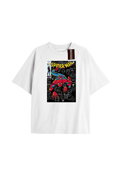 TIMESWASTINGIRL Tricou Spider-Man cu imprimeu de ziar Model No Way Home