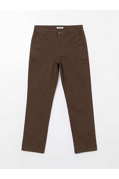 LC Waikiki Ανδρικό παντελόνι Chino Standard Fit Gabardine