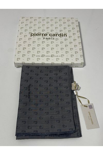 Pierre Cardin Καπνιστό Χρώμα LOGO Μεταξωτό Βαμβακερό Ζακάρ Σάλι Ετολικό - 8934985-955-974