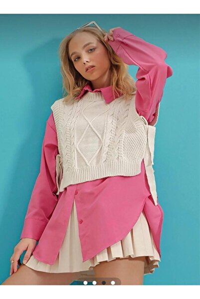 WAPPA Side Tie Hair Braid Sweater