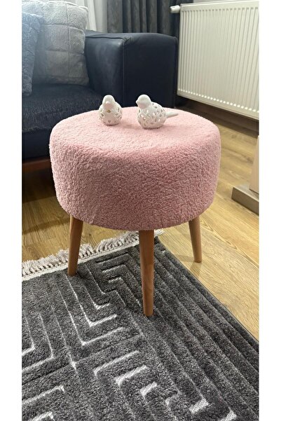 Fahrettin Küçük ROMA Wellsoft Çok Amaçlı Dekoratif Puf Kedi Yatağı Makyaj Mas...