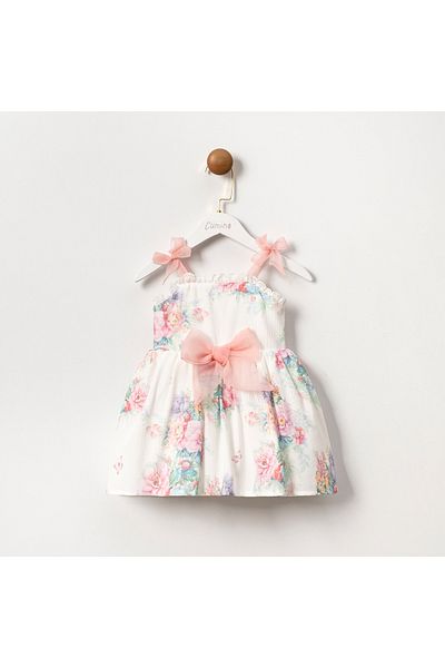 ministok Amelie Strap Bow Girls' Dress