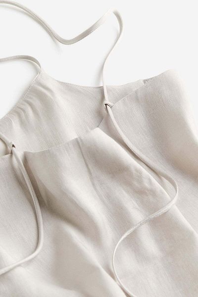 H&M Tie-detail strappy top