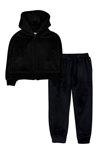 Mavipink Francuska Somot Sa kapuljačom Dječja trenerka - sa patentnim zatvaračem