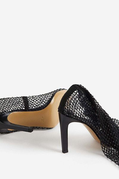 H&M Knee-high mesh boots