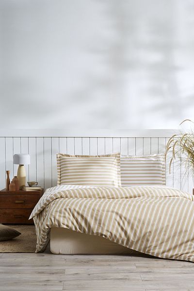 Özdilek Trioline Single Fitted Sheet Duvet Cover Set