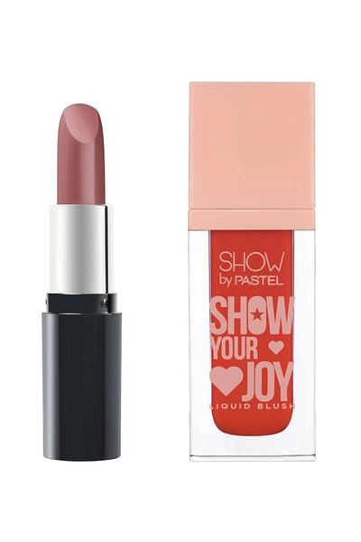 Show by Pastel Show Your Joy Liquid Blush - Liquid Blush 52 + Nude Lipstick 534