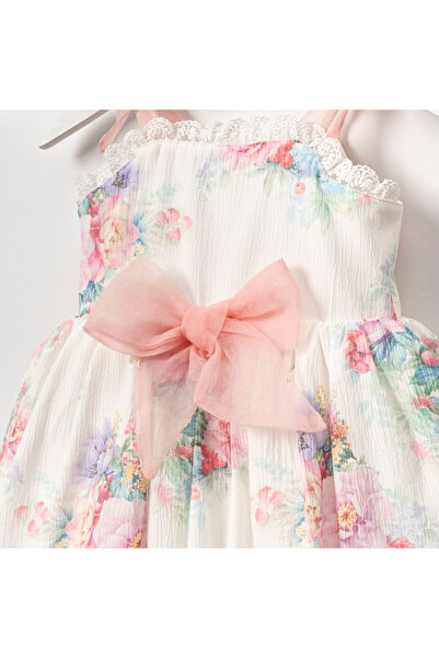 ministok Amelie Strap Bow Girls' Dress