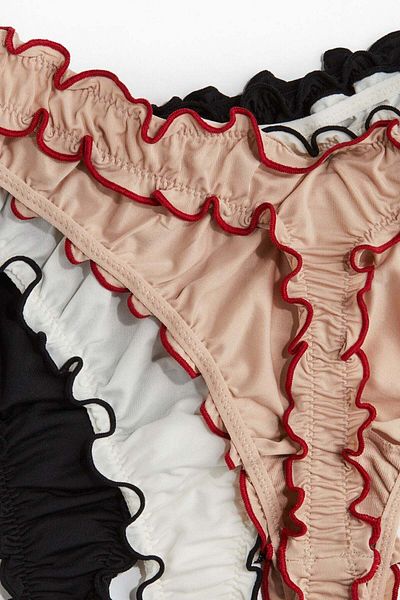 H&M 5-pack cotton thong briefs